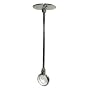 Ceiling Support 28" Long with Flange - Polished Chrome