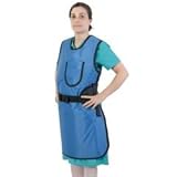 Back-Aid Radiation Protection Apron - Lead - Blue, 36 x 24, Medium