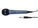BLUE SUPER SOUND MICROPHONE KARAOKE DJ RAP RECORDING