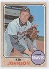 1968 Topps #342 - Ken Johnson