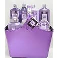 Bain D'esprit - Lavender Vanilla Spa Bath and Body Gift Set - Spa Gift Basket Cheap