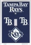 Tampa Bay Rays Light Switch Covers (single) Plates