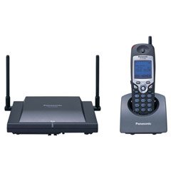 Panasonic KX-TD7896B Cordless Telephone Black