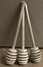 Kitchen & Housewares : Organic Recycled Hardwood Honey Dipper, 5.5 Inch, (Pack of 3)