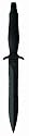 Gerber 22-01874 Mark II Knife with Aluminum Handle, Black
