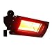 Wall Mounted Infrared Patio Heater - Black Powder Coat