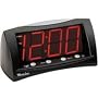 Westclox Large Led Alarm Clock Red Disp 66705