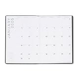 At-A-Glance 70-432-05 Designer series 13-month appointment book, one month/spread, 7 x 10, black