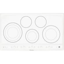 Electrolux : EW36EC55GW 36in Electric Cooktop White