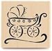 Buggy Boogie Wood Mounted Rubber Stamp