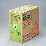 エレコム EU RoHS指令準拠 CAT6対応 LANケーブル 300m/リール巻(ライトグレー) LD-CT6/LG300/RSの画像