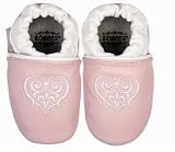 Robeez * Royal Luxury Collection -- Classic Heart Light Pink * Soft Sole Baby Shoes 0-3 months * 08 Limited Edition Collection -- Comes With Special Deluxe Keepsake Box !! Great For Newborns And Baby Showers!!! We Have Large Selections! *