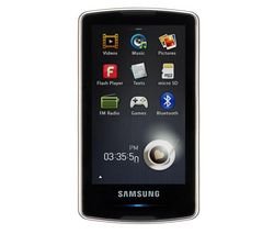 SAMSUNG YP-M1 8 GB Multimedia Player + Philips SHE8500 Earphones