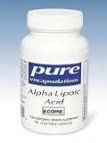 UPC 766298007007 product image for Pure Encapsulations Alpha Lipoic Acid 600 mg - 120 capsules | upcitemdb.com