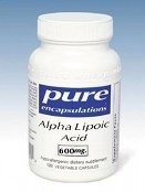 Pure Encapsulations - Alpha Lipoic Acid 200mg 120 VegiCaps