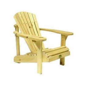 The Bear Chair Kid's Moskoka Adirondack Chair Pine by 