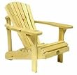 The Bear Chair Kid's Moskoka/Adirondack Chair PINE (BC150P)