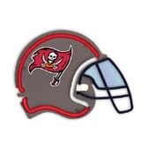 Tampa Bay Buccaneers Neon Football Helmet - Super Bowl Neon Lamp by Extreme Sports Neons