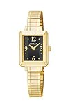 Pulsar Gold-tone Expansion Band Black Dial Women's Watch #PTA436