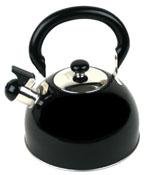 Kittamor 36930 BK 3 Quart Black Stainless Steel Julie Tea Kettle Kittamor 36930 BK 3 Quart Black Stainless Steel Julie Tea Kettle