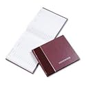 Rediform 57-803 Hardcover visitor register book, 128 pages, burgundy cover, 8-1/2 x 9-7/8