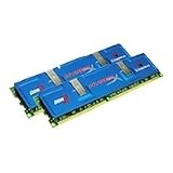 Kingston HyperX - Memory - 4 GB ( 2 x 2 GB ) - DIMM 240-pin - DDR3 - 1375 MHz / PC3-11000 - CL7 - 1.7 V - unbuffered - non-ECC