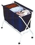 Whitney Design 7010 Triple-Compartment Metal-Frame Laundry Sorter