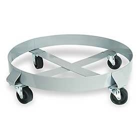 Industrial Grade 1XUZ8 Welded Steel Dolly, 30 Gal, Cap 1000 Lb by INDUSTRIAL GRADE