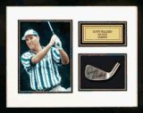 Duffy Waldorf Autographed Golf Club Head with 8 x 10 Framed Photograph from Pro Tour Memorabilia