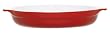 Emile Henry 339004 16-Inch Oval Au Gratin Cerise Red