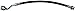 Dorman H621541 Rear Passenger Side Brake Hydraulic Hose Compatible with Select Chevrolet / GMC Models