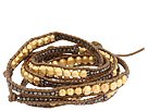Chan Luu Graduated Gold with Gunmetal Wrap Bracelet