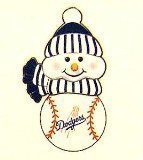 Scottish Christmas Los Angeles Dodgers All-Star Light Up Snowmen Ornament Set
