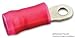 Te Connectivity / Amp 320773 Terminal, Ring Tongue, #2, Crimp, Red