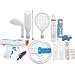 Dreamgear 15 in 1 player's Kit Plus Nintendo Wii White Includes Racing Wheel Light Blaster Golf Club DGWII-1276