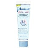 Johnsons Baby Diaper Rash Cream with Zinc Oxide - 3 Oz
