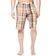 North Coast Checked Cargo Swim Shorts