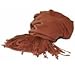Chiara Ambra weicher Pashmina Schal Nougat, Größe: ca. 70 x 190 cm