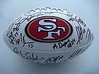 2011 San Francisco 49ers Team Signed Autographed Football Alex Smith,Frank Gore, Matching Holograms