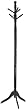 Frenchi Furniture Wooden Coat Rack in Cherry Finish