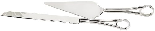 Hortense B. Hewitt Wedding Accessories With This Ring Cake Knife and Server Set
