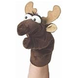 Plush Silly Sox Moose Sock Puppet 12