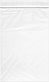 6" x 9", 2 Mil Clear Plymor Brand Zipper Reclosable Storage Bags