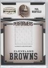 2005 Donruss Gridiron Gear Performers Jerseys #37 - Paul Warfield/25