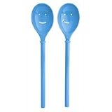 Zak Designs 00040514 Colorways Turquoise Happy Spoon 12.5-in.