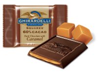 Ghirardelli Chocolate Squares 60-Percent Cacao Dark Chocolate with Caramel Filling [120CT... by Ghirardelli