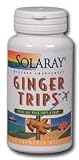 Ginger Trips Chewable Ginger Molasses 67 mg By Solaray - 60 Chewables