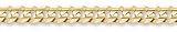 14K Gold 11mm Curb Bracelet