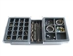 Stack Em Plastic Jewelry Organizer Bundle, 3 Pc Set - Axis 3323