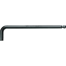 Wera Hexagon 950 PKL L-key, BlackLaser, Ballpoint Hex Key 5/64" x 100mm L-key